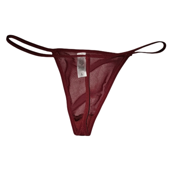 Burgundy Teddy From Fashion Nova - Picture 8 of 8